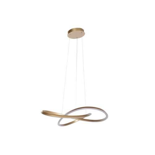 Stropna svjetiljka Home ESPRIT Bijela zlatan Silikon Aluminij 55 W 80 x 80 x 20 cm Cijena