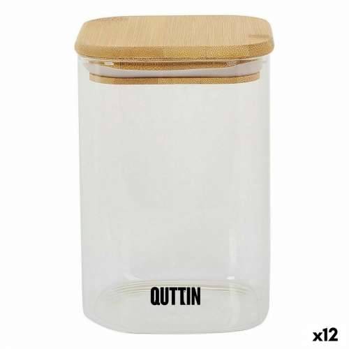 staklenka Quttin Bambus Kvadratno 1,2 L (12 kom.) Cijena