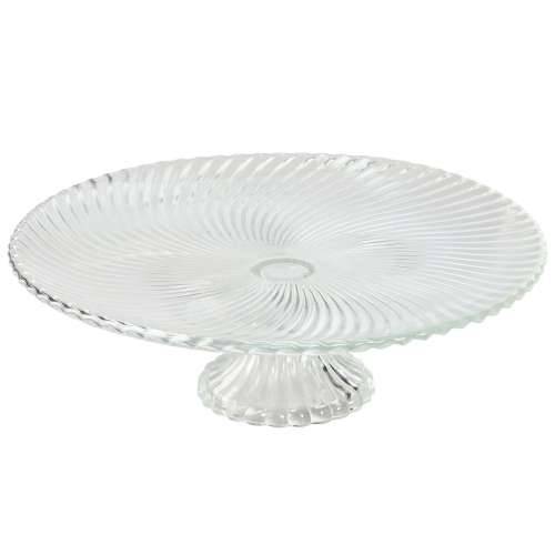 Plakans šķīvis Home ESPRIT Providan Kristal 31 x 31 x 9,5 cm Cijena