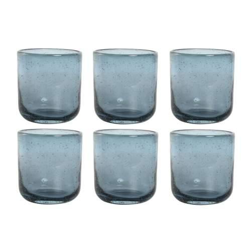 Set Čaša Home ESPRIT Plava Kristal 320 ml (6 kom.) Cijena