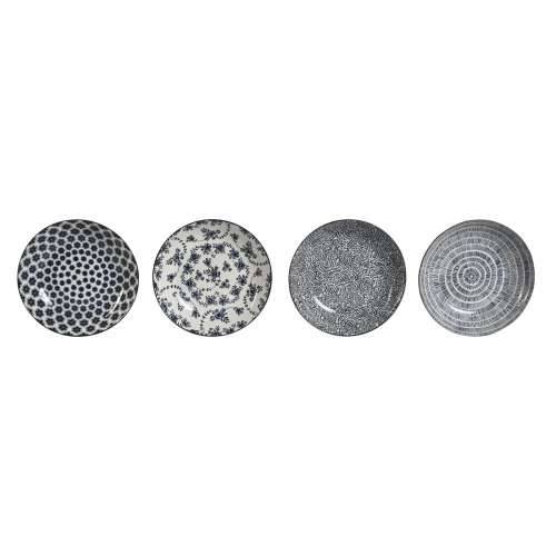 Set tanjura Home ESPRIT Plava Bijela Porculan 20 x 20 x 4 cm Cijena