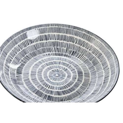 Set tanjura Home ESPRIT Plava Bijela Porculan 20 x 20 x 4 cm Cijena