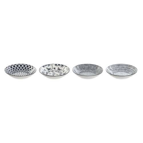 Set tanjura Home ESPRIT Plava Bijela Porculan 20 x 20 x 4 cm Cijena