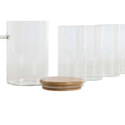 Set Čaša Home ESPRIT Providan Bambus Borosilikatno staklo 210 ml Cijena