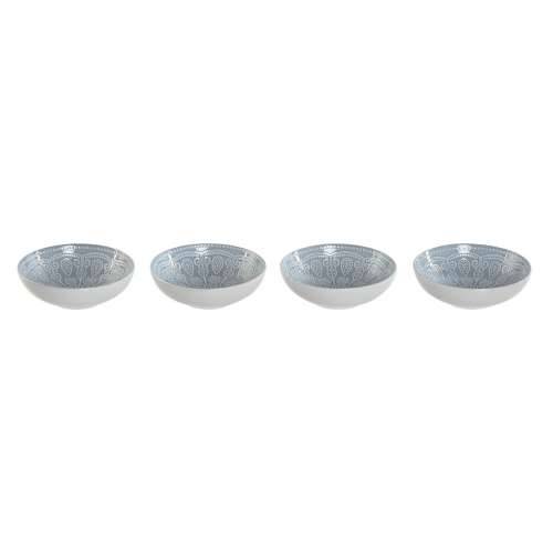 Set tanjura Home ESPRIT Plava Gres Keramika Mandala Arap 18,2 x 18,2 x 5,5 cm Cijena