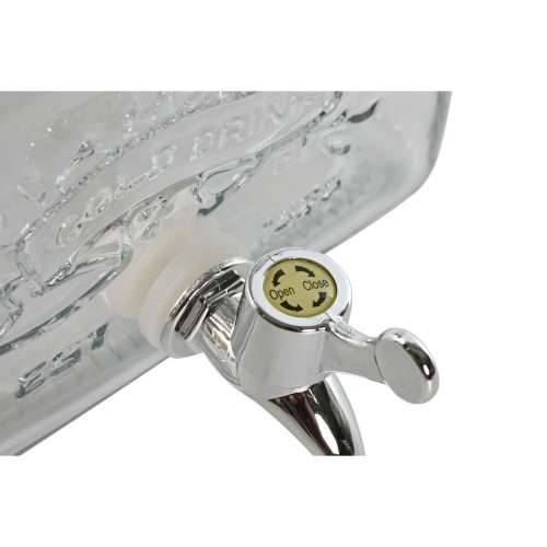 Raspršivač vode Home ESPRIT Providan Metal Silikon Kristal ABS 3,5 L 19 x 25 x 16 cm Cijena