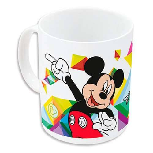Velika Šalica Mickey Mouse Happy smiles Plava Crvena Keramika 350 ml Cijena