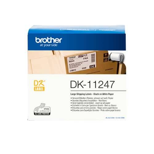 Etikete za Printer Brother DK-11247 Bijela Crna/Bijela Papir Cijena