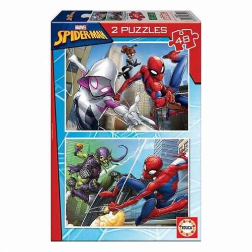 Puzzle Spiderman Educa (2 x 48 pcs) Cijena