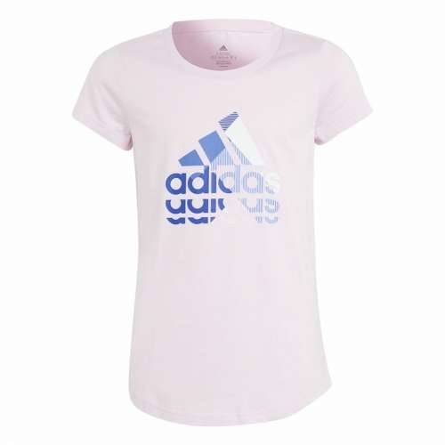 Dječje Majica Kratkih Rukava Adidas Graphic Roza Cijena