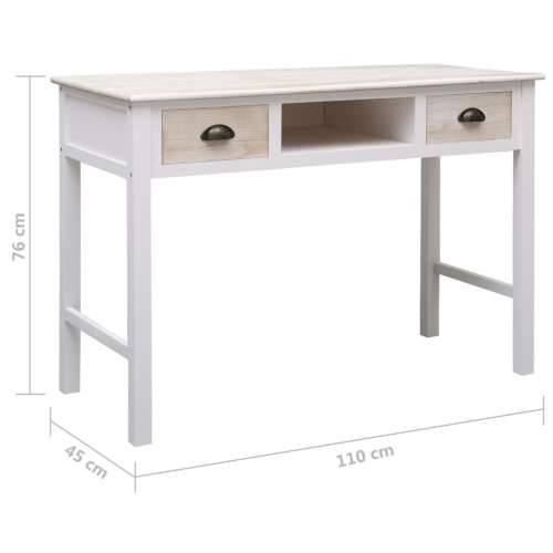 Konzolni stol 110 x 45 x 76 cm drveni Cijena