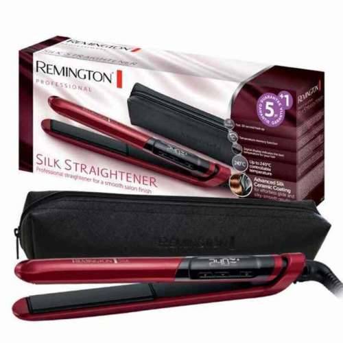 Pegla za kosu Remington Silk Straightener 110 mm Crvena Crna Cijena