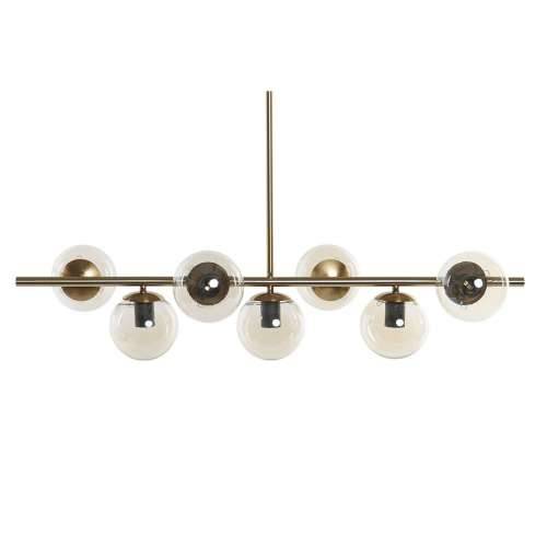 Stropna svjetiljka DKD Home Decor zlatan Metal Kristal 96 x 30 x 130 cm Cijena