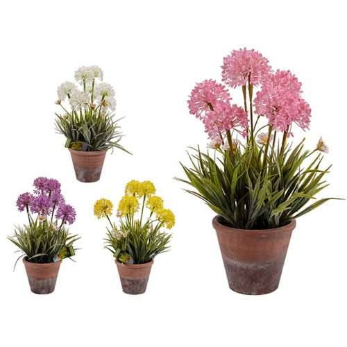 Ukrasna Biljka Ibergarden 20801 Pluto Keramika Plastika 24 x 43 x 24 cm (8 kom.) Cijena