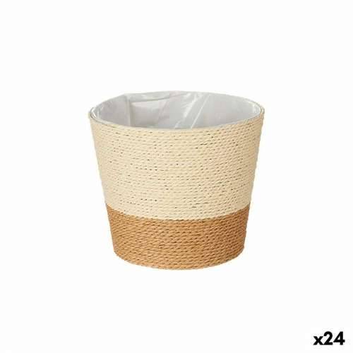 Tegla za biljke Ibergarden WY21-71 Smeđa Uže Plastika 19,5 x 17,5 x 19,5 cm 19,5 x 16,5 x 19,5 cm (24 kom.) Cijena