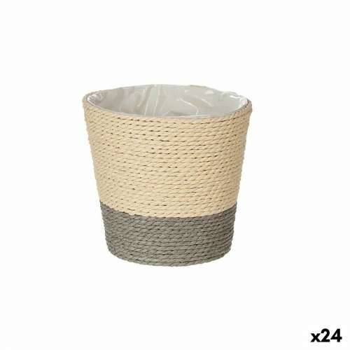 Tegla za biljke Ibergarden 86442 Siva Uže Plastika 14 x 12,5 x 14 cm (24 kom.) Cijena