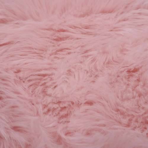 Tepih od umjetne ovčje kože 60 x 90 cm ružičasti Cijena