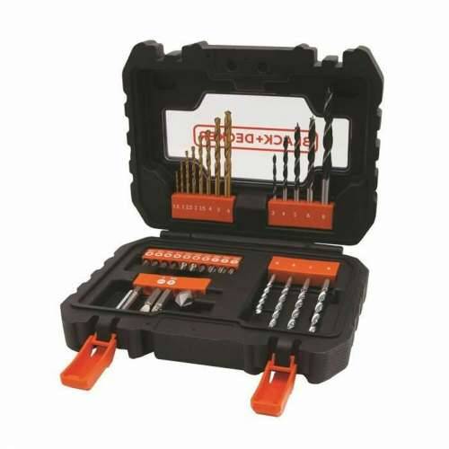Set svrdla i vrhova Black & Decker A7233-XJ 31 Dijelovi Cijena