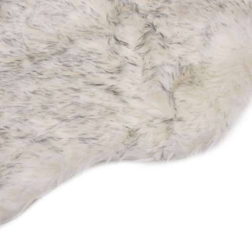 Tepih od umjetne ovčje kože 60 x 90 cm sivi prošarani Cijena