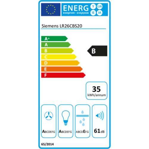 Konvencionalna Napa Siemens AG LR26CBS20 Bijela Cijena