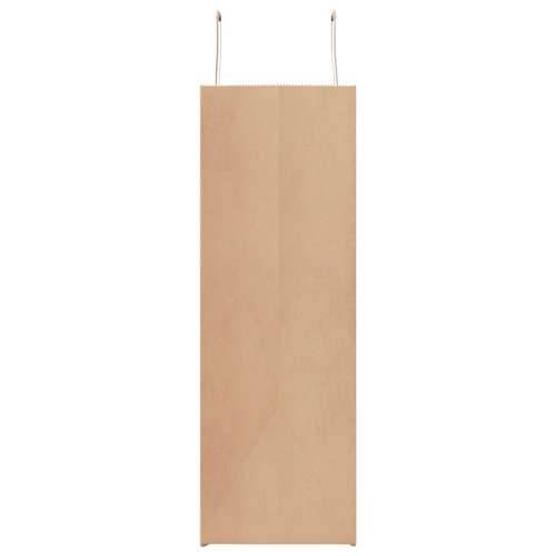 Papirnate vrećice 250 kom s ručkama smeđe 54x15x49 cm - Smeđa 54 x 15 x 49 cm 250 Cijena