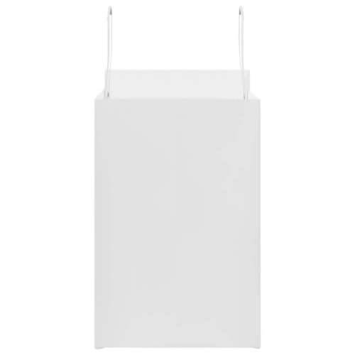 Papirnate vrećice 50 kom s ručkama bijele 26x17x25 cm - Bijela 26 x 17 x 25 cm 50 Cijena