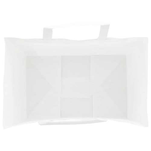 Papirnate vrećice 50 kom s ručkama bijele 26x17x25 cm - Bijela 26 x 17 x 25 cm 50 Cijena