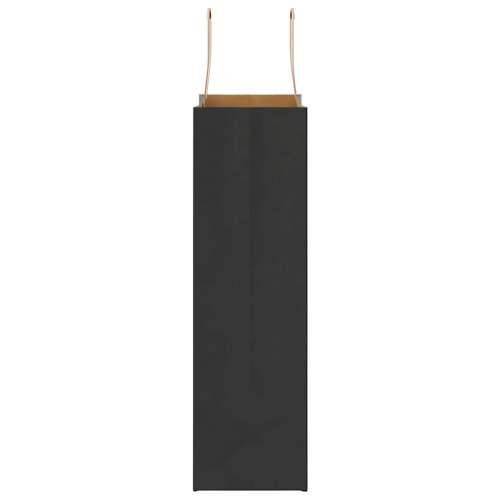 Papirnate vrećice 50 kom s ručkama crne 21x11x36 cm - Crna 21 x 11 x 36 cm 50 Cijena