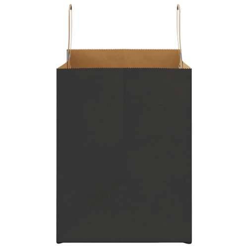 Papirnate vrećice 50 kom s ručkama crne 32x22x28 cm - Crna 32 x 22 x 28 cm 50 Cijena