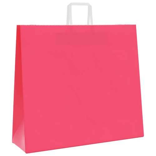 Papirnate vrećice 250 kom s ručkama ružičaste 54x15x49 cm - Ružičasta 54 x 15 x 49 cm 250 Cijena