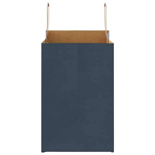 Papirnate vrećice 250 kom s ručkama plave 26x17x25 cm - Plava 26 x 17 x 25 cm 250 Cijena