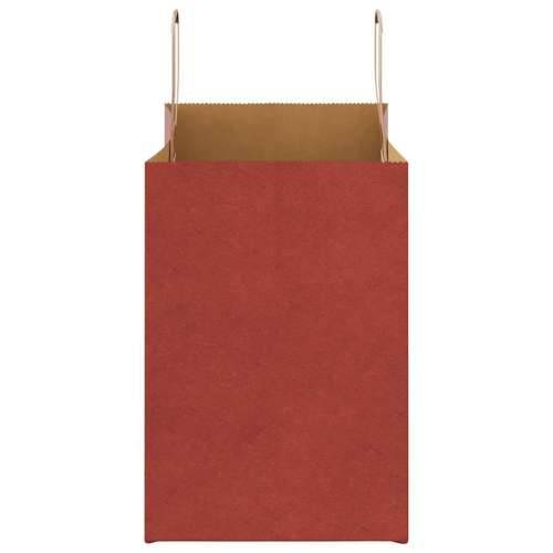 Papirnate vrećice 50 kom s ručkama crvene 32x17x25 cm - Crvena 32 x 17 x 25 cm 50 Cijena