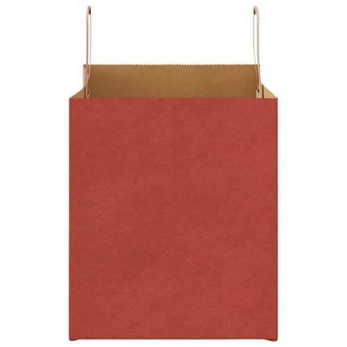 Papirnate vrećice 50 kom s ručkama crvene 32x22x24 cm - Crvena 32 x 22 x 24 cm 50 Cijena