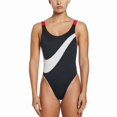 Ženski Kupaći Kostim Nike Scoop Neck Crna Cijena