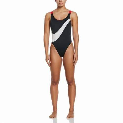 Ženski Kupaći Kostim Nike Scoop Neck Crna Cijena