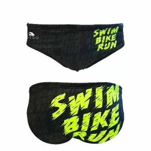 Muške Gaće Turbo Swim-Bike Run Crna Cijena