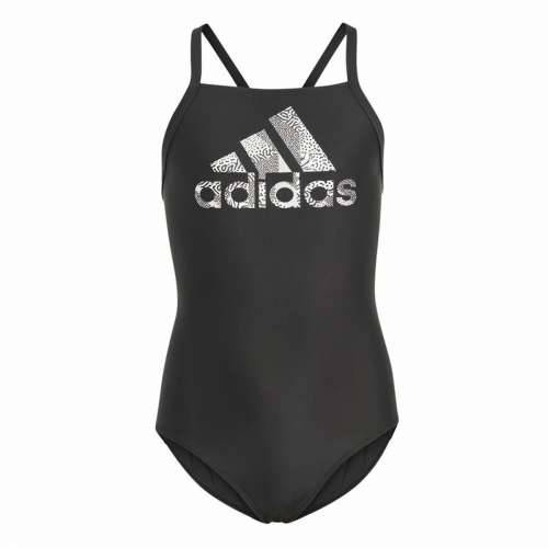 Kupaći Kostim za Djevojčice Adidas Big Logo Crna Cijena