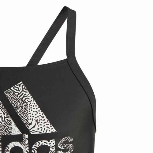 Kupaći Kostim za Djevojčice Adidas Big Logo Crna Cijena