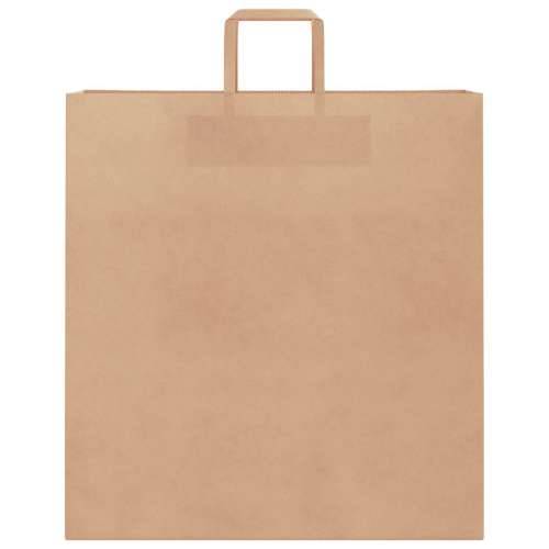 Papirnate vrećice 50 kom s ručkama smeđe 45x17x48 cm - Smeđa 45 x 17 x 48 cm 50 Cijena