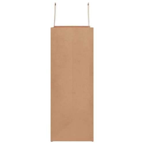 Papirnate vrećice 250 kom s ručkama smeđe 32x17x44 cm - Smeđa 32 x 17 x 44 cm 250 Cijena
