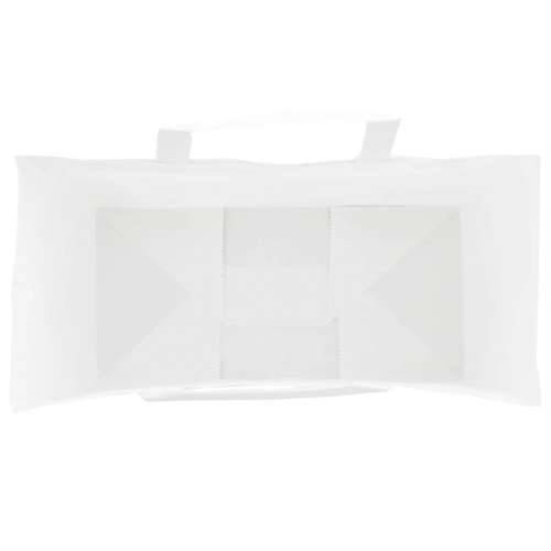 Papirnate vrećice 50 kom s ručkama bijele 18x8x22 cm - Bijela 18 x 8 x 22 cm 50 Cijena