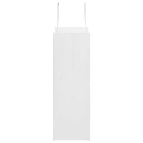 Papirnate vrećice 50 kom s ručkama bijele 21x11x31 cm - Bijela 21 x 11 x 31 cm 50 Cijena