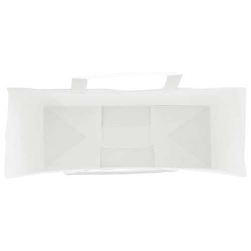 Papirnate vrećice 50 kom s ručkama bijele 32x12x42 cm - Bijela 32 x 12 x 42 cm 50 Cijena