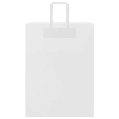 Papirnate vrećice 50 kom s ručkama bijele 32x17x44 cm - Bijela 32 x 17 x 44 cm 50 Cijena
