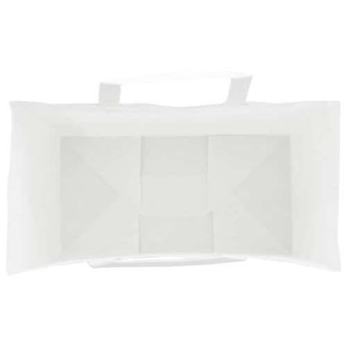 Papirnate vrećice 50 kom s ručkama bijele 32x17x44 cm - Bijela 32 x 17 x 44 cm 50 Cijena