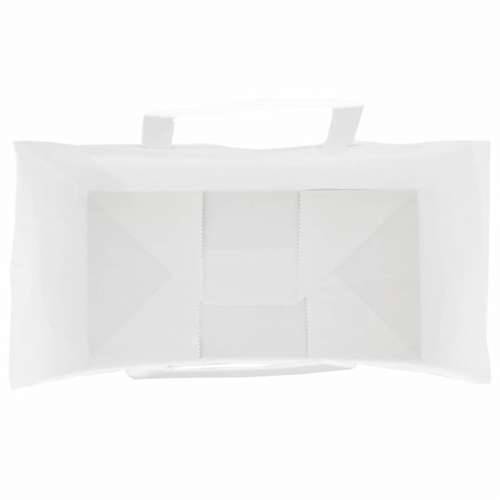 Papirnate vrećice 250 kom s ručkama bijele 32x17x25 cm - Bijela 32 x 17 x 25 cm 250 Cijena