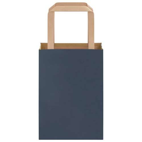 Papirnate vrećice 250 kom s ručkama plave 15x8x21 cm - Plava 15 x 8 x 21 cm 250 Cijena
