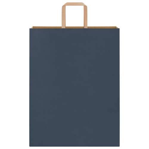 Papirnate vrećice 250 kom s ručkama plave 32x12x42 cm - Plava 32 x 12 x 42 cm 250 Cijena