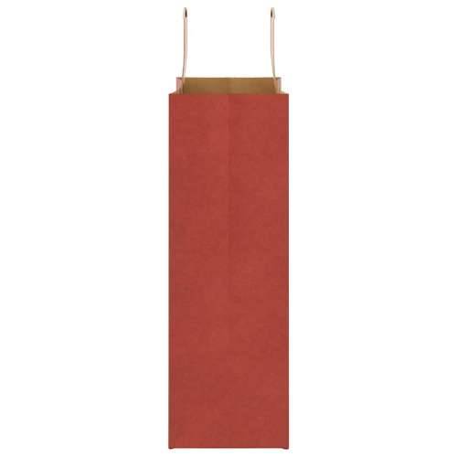 Papirnate vrećice 50 kom s ručkama crvene 26x12x35 cm - Crvena 26 x 12 x 35 cm 50 Cijena
