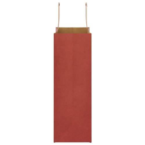 Papirnate vrećice 250 kom s ručkama crvene 21x11x31 cm - Crvena 21 x 11 x 31 cm 250 Cijena